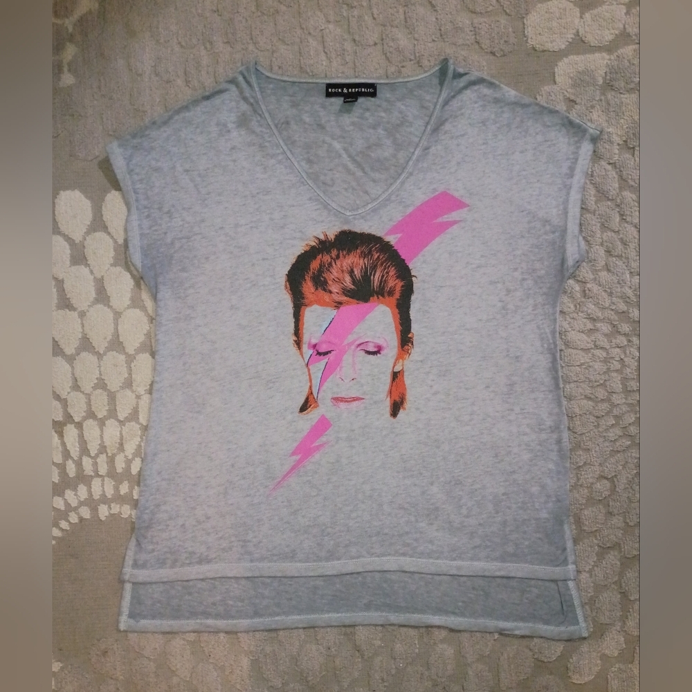 Rock & Republic Gray Tee